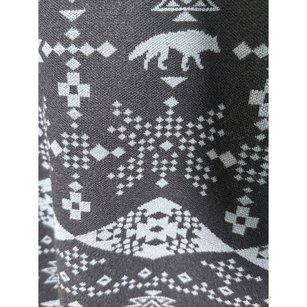 Greyson Wolf Fair Isle Quarter Zip Sweater Men's Medium Blue Winter Golf NWT - Picture 8 of 9